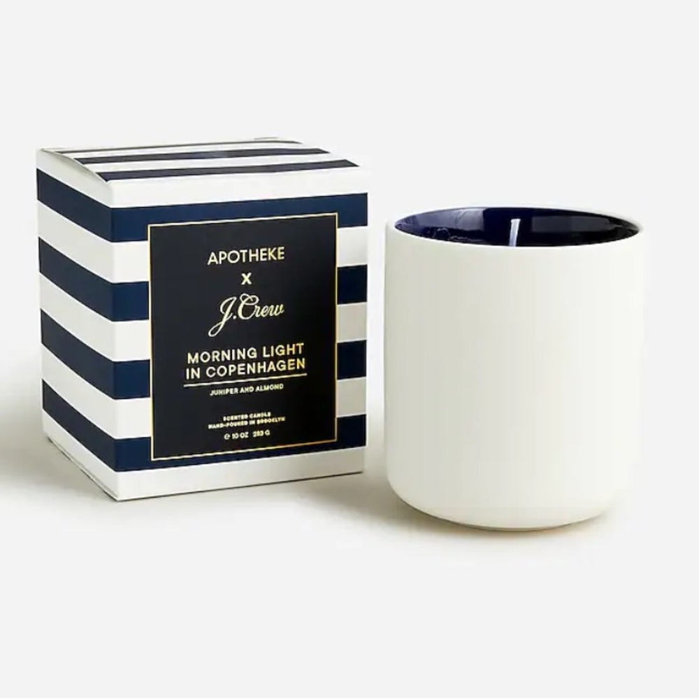 Apotheke J.Crew Candle Morning Light In Copenhagen  New In Box